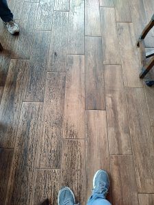 dirty floor