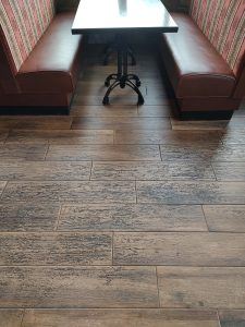 dirty floor